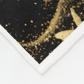 ADOM Gouden Vlinders & Hartjes Dekbed Fleece Deken (Hoek)
