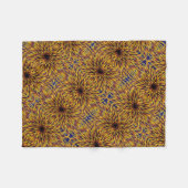 ADOM Gouden Zonnebloem Mandala Deken (Voorkant (Horizontaal))