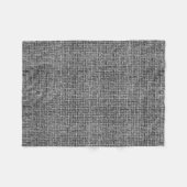 ADOM Grijs Textured Mesh Dekbed Fleece Deken (Voorkant (Horizontaal))