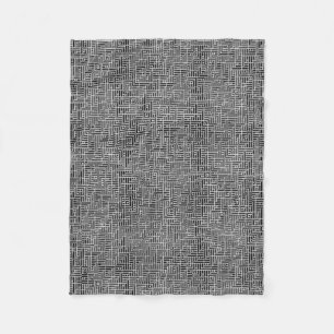 ADOM Grijs Textured Mesh Dekbed Fleece Deken