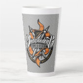 ADOM "Independent" Dames T-Shirt Latte Mok (Voorkant)