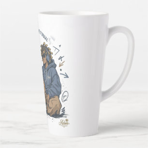 ADOM "Jesus Is My Rock" Dames T-Shirt Latte Mok