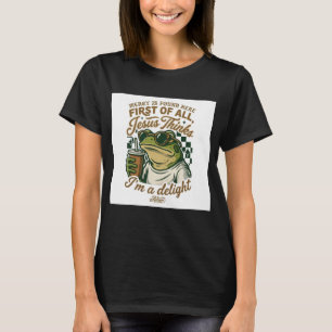 ADOM "Jesus vindt me een genot" Dames T-shirt
