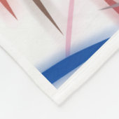 ADOM Kleurrijke Abstracte Strepen Dekbed Fleece Deken (Hoek)
