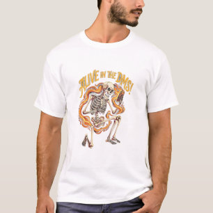 ADOM Leeft in de Chaos Skelet T-shirt