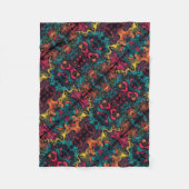 ADOM Levendige Boho Kaleidoscoop Deken (Voorkant)