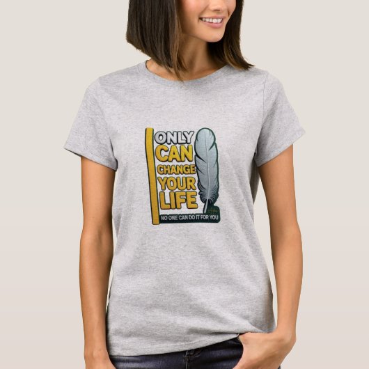 ADOM "Levensverandering" Grafische T-shirt voor vr (Voorkant)