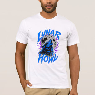 ADOM Maanbries Wolf Witte T-shirt