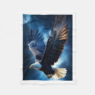 ADOM Majestic Flying Eagle Dekken Fleece Deken