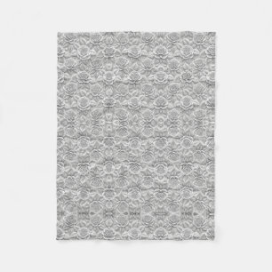 ADOM Minimalistische Grijze Herhalende Deken