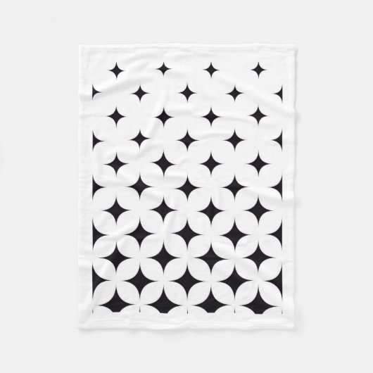 ADOM Modern Zwart & Wit Ster Deken (Voorkant)