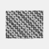 ADOM Monochromatische Geometrische Deken (Voorkant (Horizontaal))