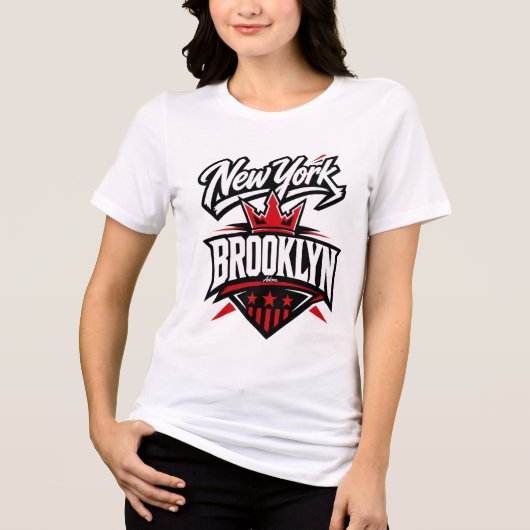 ADOM Navigate Greatness Kompas Kunst Tri-Blend Shirt (Voorkant)