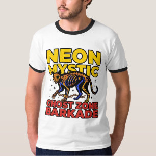 ADOM Neon Mystieke Geest Zone Barkade T-shirt
