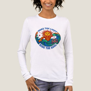 ADOM Nourish Your Soul Kosmische Zon Tri-Blend Shirt