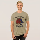 ADOM Odd Couple Uprising System Crashers Tri-Blend Shirt (Voorkant volledig)