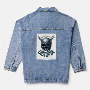 ADOM "Omarm de Chaos" Dames T-shirt Denim Jacket