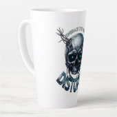 ADOM "Omarm de Chaos" Dames T-shirt Latte Mok (Linkerhoek)