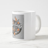ADOM "Onafhankelijk" Dames T-Shirt Grote Koffiekop (Voorkant rechts)