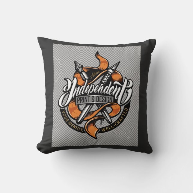 ADOM "Onafhankelijk" Dames T-Shirt Kussen (Voorkant)