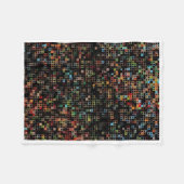 ADOM Paarse Sering Bloesem Dekbed Fleece Deken (Voorkant (Horizontaal))