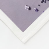 ADOM Paarse Vlinder Lavendel Deken (Hoek)