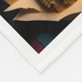 ADOM Papercut Mountain Valley Dekbed Fleece Deken (Hoek)