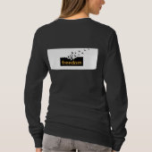 ADOM Premium "Freedom" Minimalistisch T-shirt met (Achterkant)