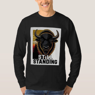 ADOM Premium "Nog Steeds Overeind" Minimalistische T-shirt