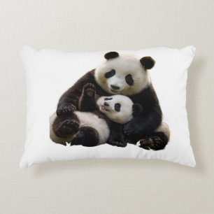 ADOM Premium Panda Beer Nursery Dekendeken Accent Kussen