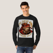 ADOM Premium "Toad King" Minimalistische Grafische T-shirt (Voorkant volledig)