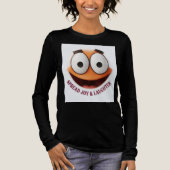 ADOM Premium "Verspreid Vreugde" Minimalistische L Tri-Blend Shirt (Voorkant)
