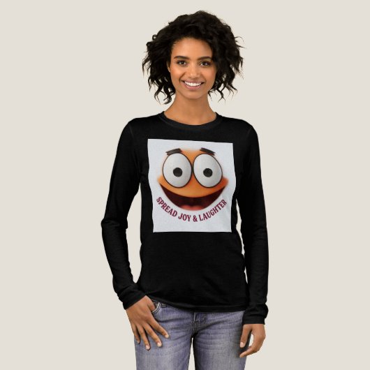 ADOM Premium "Verspreid Vreugde" Minimalistische L Tri-Blend Shirt (Voorkant)