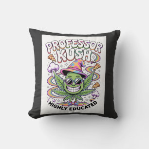 ADOM "Professor Kush" Dames Grafische T-shirt Kussen