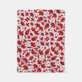 ADOM Rode Herfst Esdoren Dekbed Fleece Deken (Voorkant)