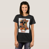 ADOM "Spooky but Cozy" Ghost Dames T-shirt (Voorkant volledig)