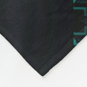ADOM Teal Dot Matrix Donkere Deken (Hoek)