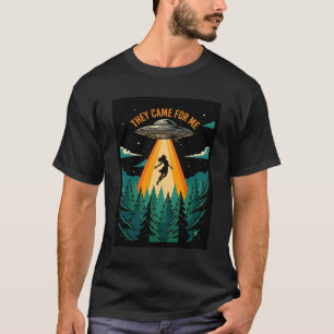 ADOM They Came For Me UFO-ontvoering T-shirt