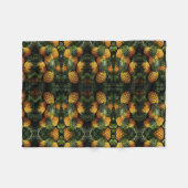 ADOM Tropisch Ananas Patroon Deken (Voorkant (Horizontaal))
