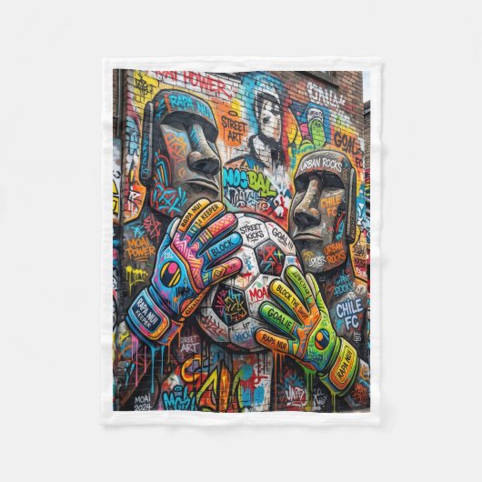 ADOM Urban Street Art Graffiti Deken (Voorkant)