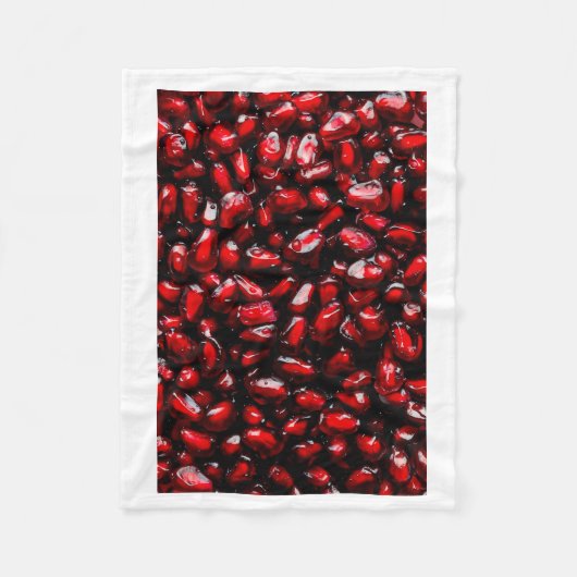ADOM Verse Granaatappelpitjes Dekbed Fleece Deken (Voorkant)
