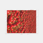 ADOM Verse Tomaten Worpdeken Fleece Deken (Voorkant (Horizontaal))