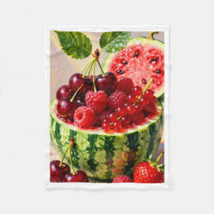 ADOM Verse watermeloen fruitmand deken