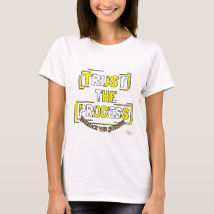 ADOM "Vertrouw het Proces" Dames Grafische T-Shirt