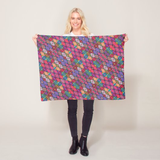 ADOM Vibrant Boho Quilt Deken (In situ)
