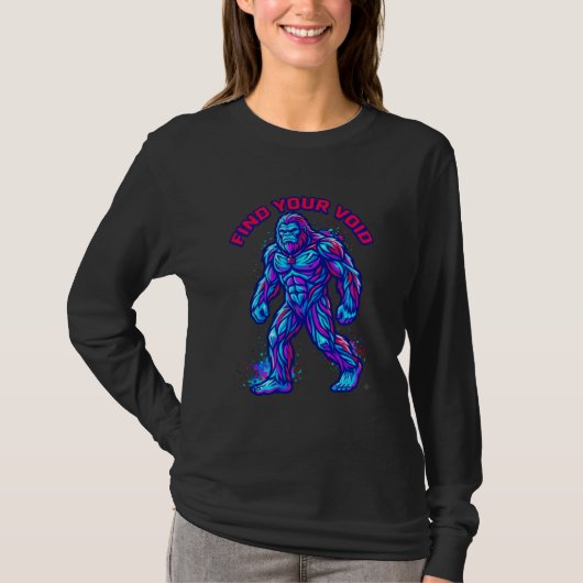 ADOM Vind Je Leegte Cyber Aap T-shirt (Voorkant)