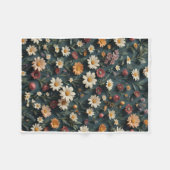 ADOM Vintage Wildflower Weide Dekbed Fleece Deken (Voorkant (Horizontaal))