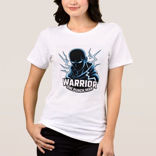 ADOM "Warrior" One Punch Man Dames T-shirt (Voorkant)