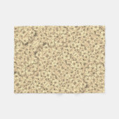 ADOM Zachte Beige Sierdeken Fleece Deken (Voorkant (Horizontaal))