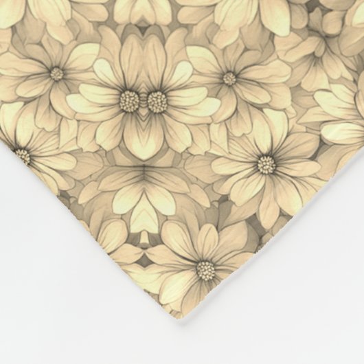 ADOM Zachte Beige Sierdeken Fleece Deken (Hoek)